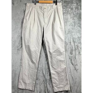 Barbour Pants Mens 36x34 Beige Classic Chino Utility Slacks Trousers